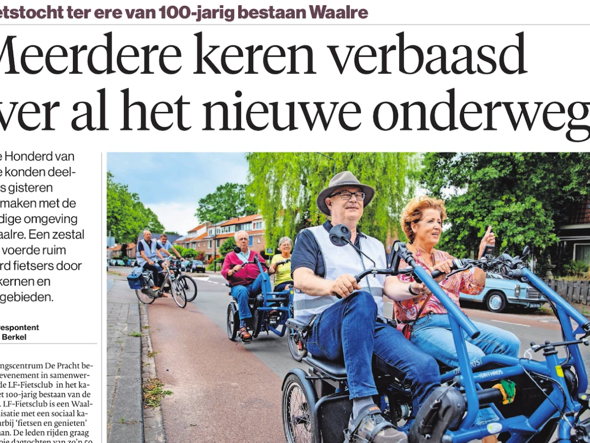 Meerdere keren verbaast over al het nieuwe onderweg